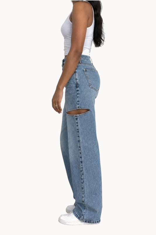 The Marlowe Side-Cut Jean — side